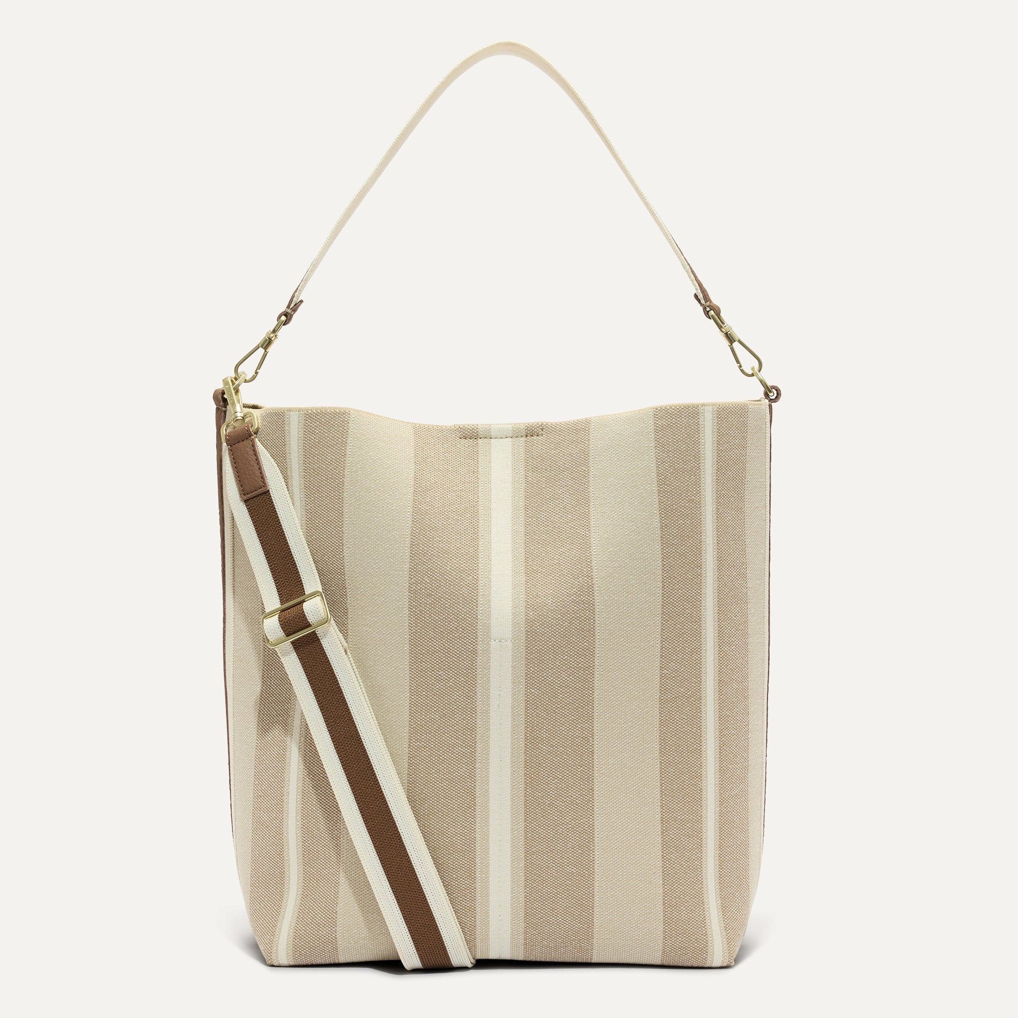 Alternative view of The Bucket Bag   Oat Latte