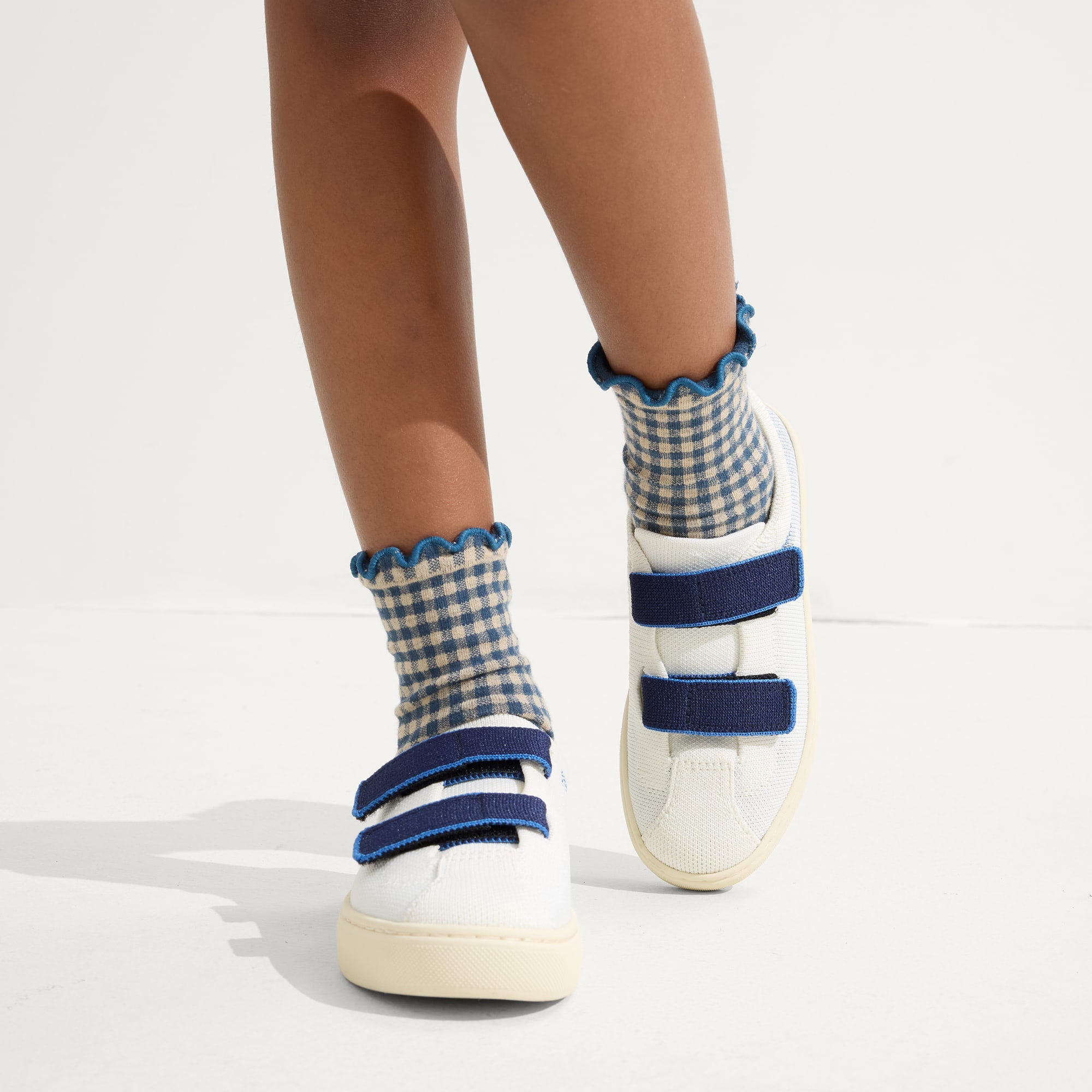 Alternative view of The Kids Strap Sneaker   Blue Raspberry