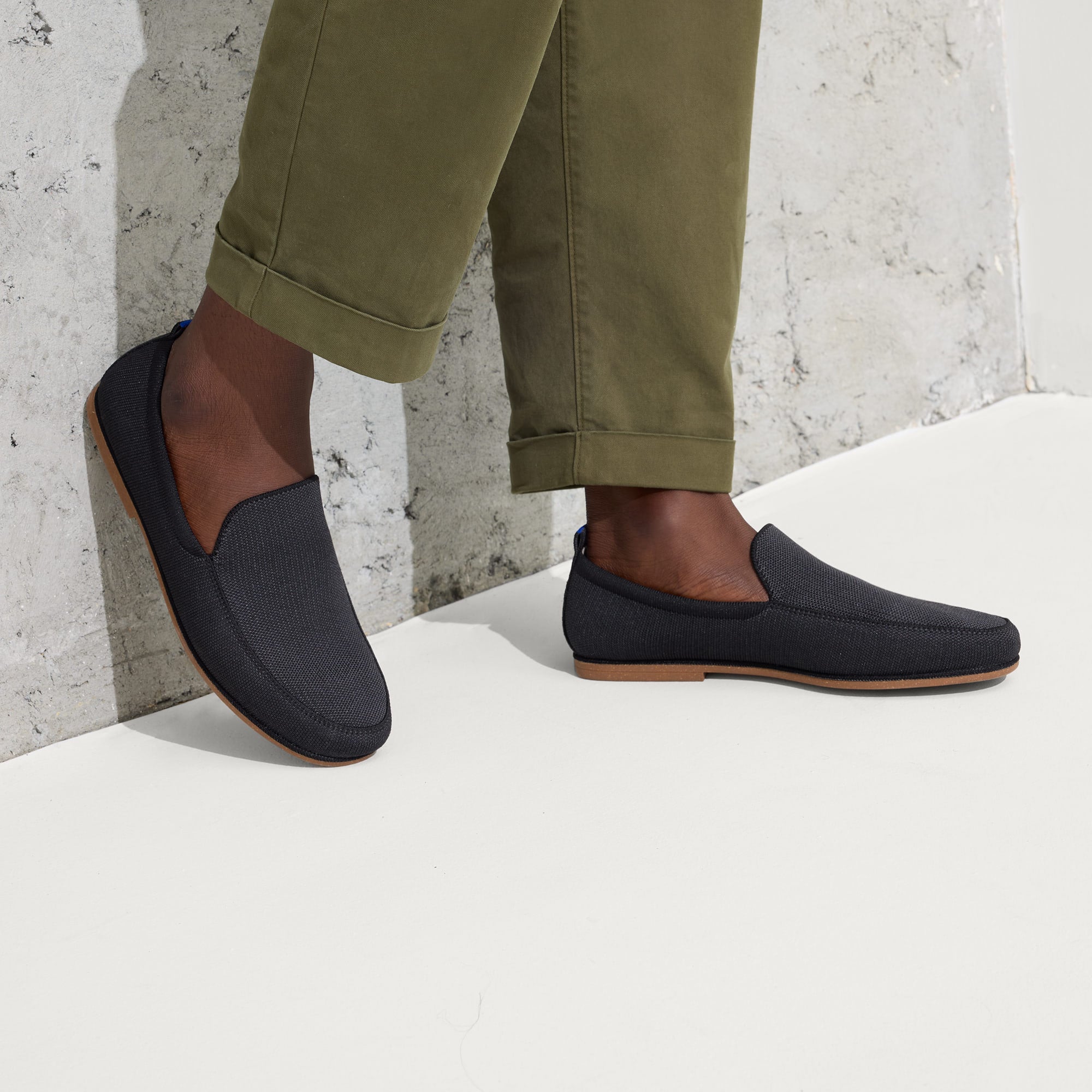 Alternative view of The Ravello Loafer   Stone Black