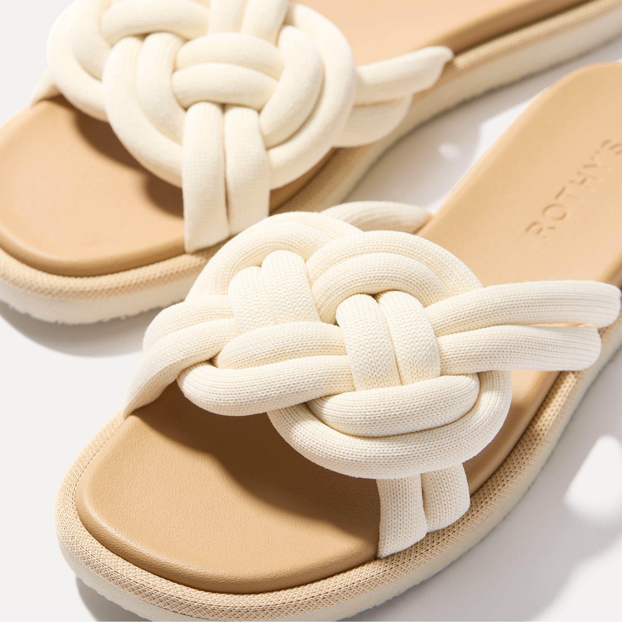 Alternative view of The Summer Sandal   White Sand