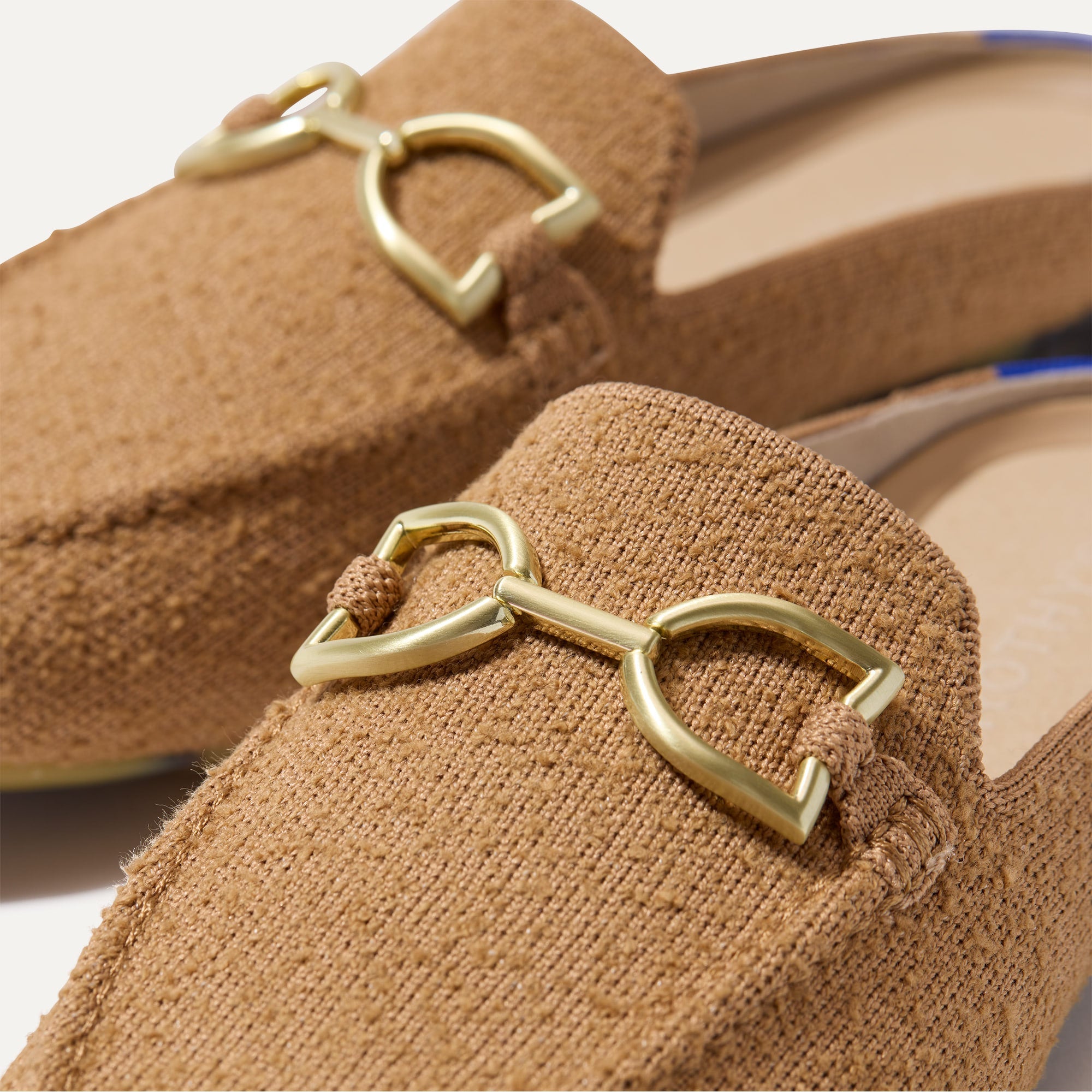 Alternative view of The Double Bit Loafer Mule   Wren Bouclé