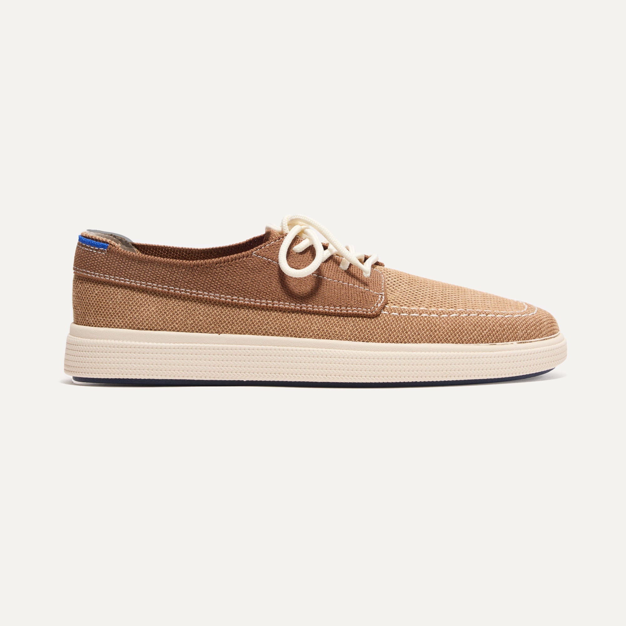 The Ravello Boat Shoe   Nautical Brown