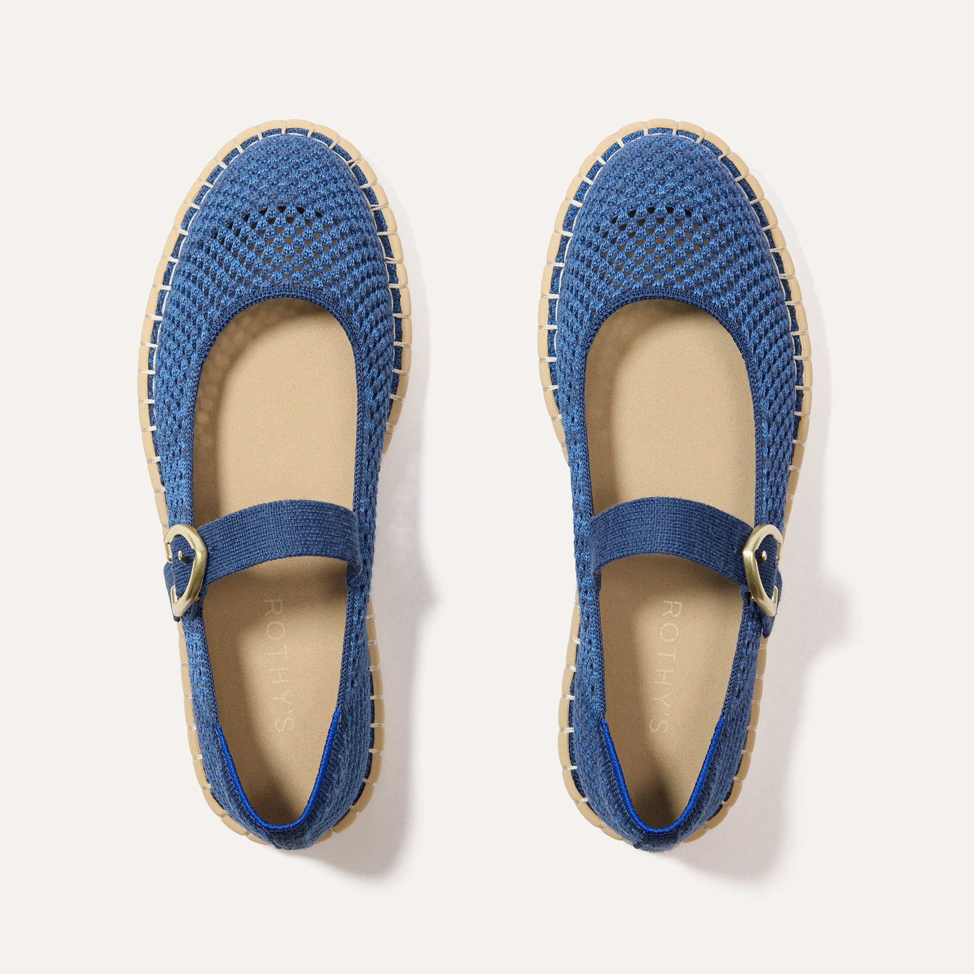 The Espadrille Mary Jane   Blue Breeze