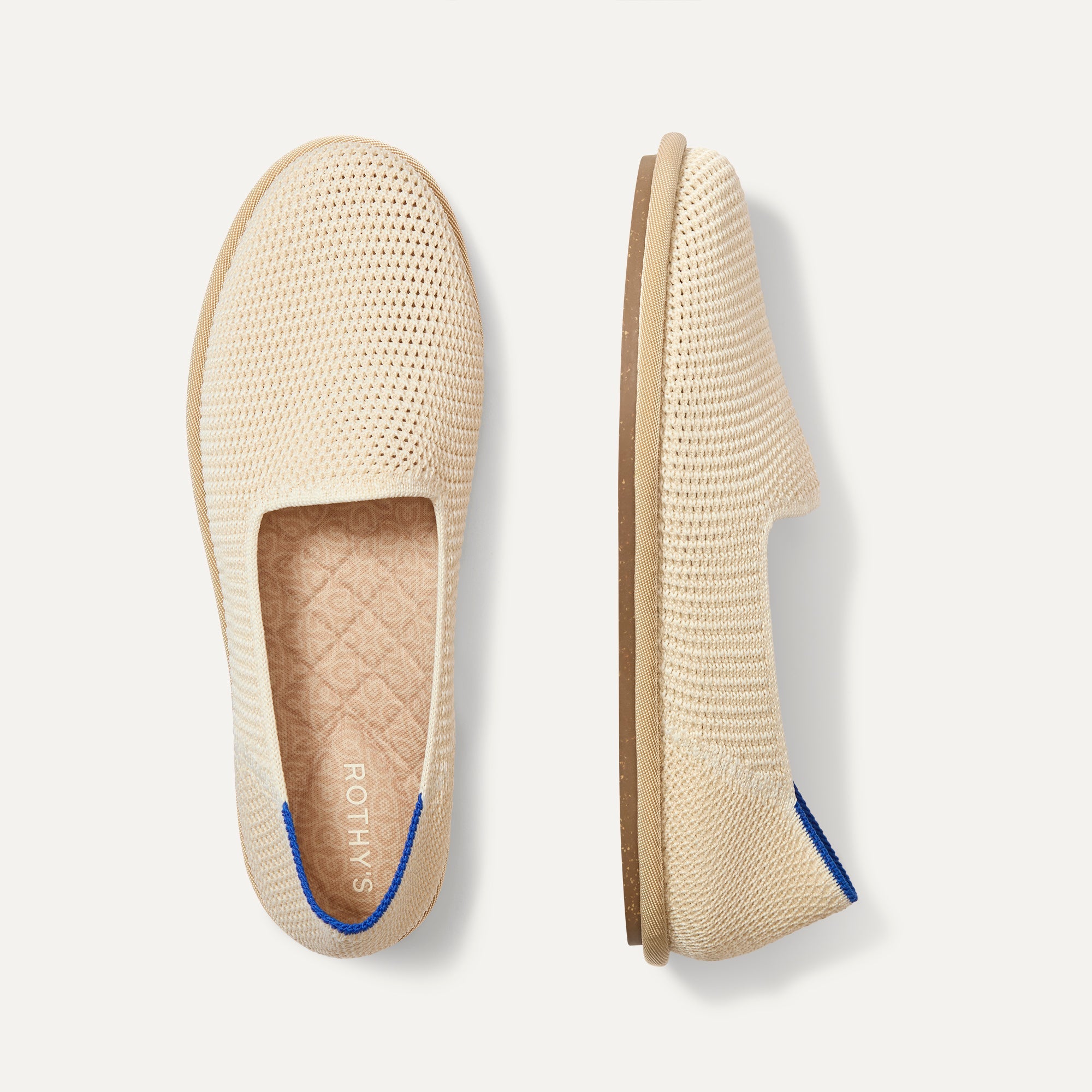 The Cruiser Loafer   White Raffia Knit