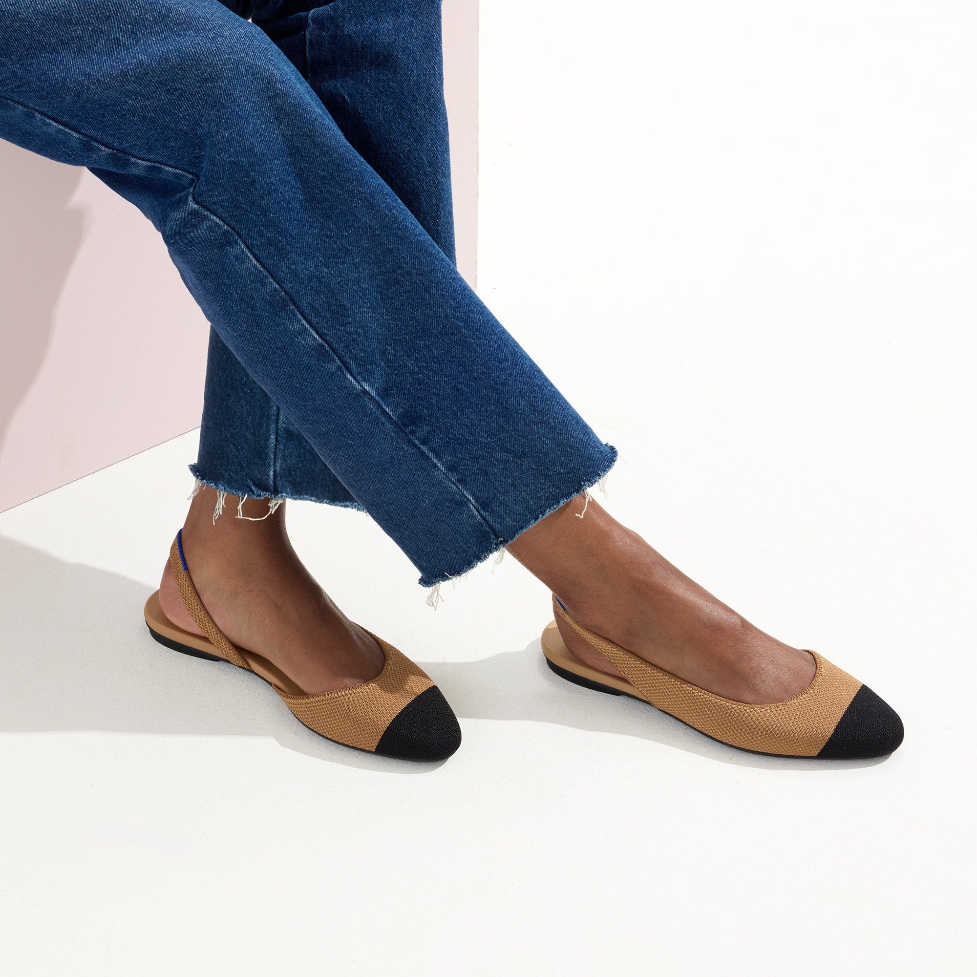 Alternative view of The Almond Slingback   Tawny Captoe