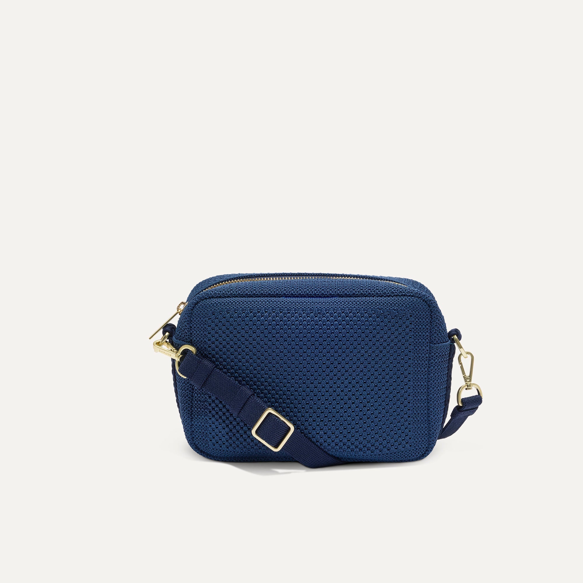The Crossbody Camera Bag   Lagoon Open Knit