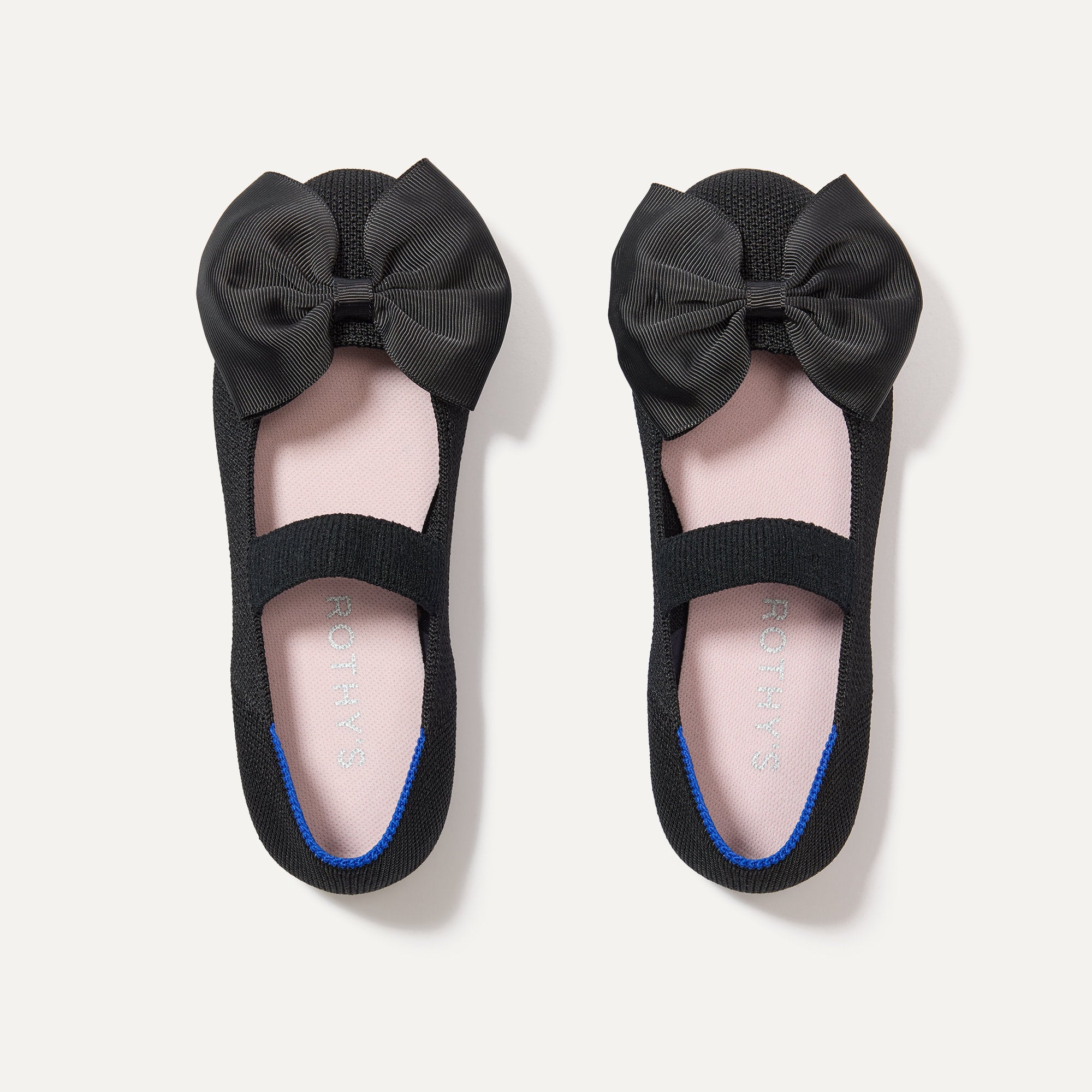 The Kids Big Bow Mary Jane   Black