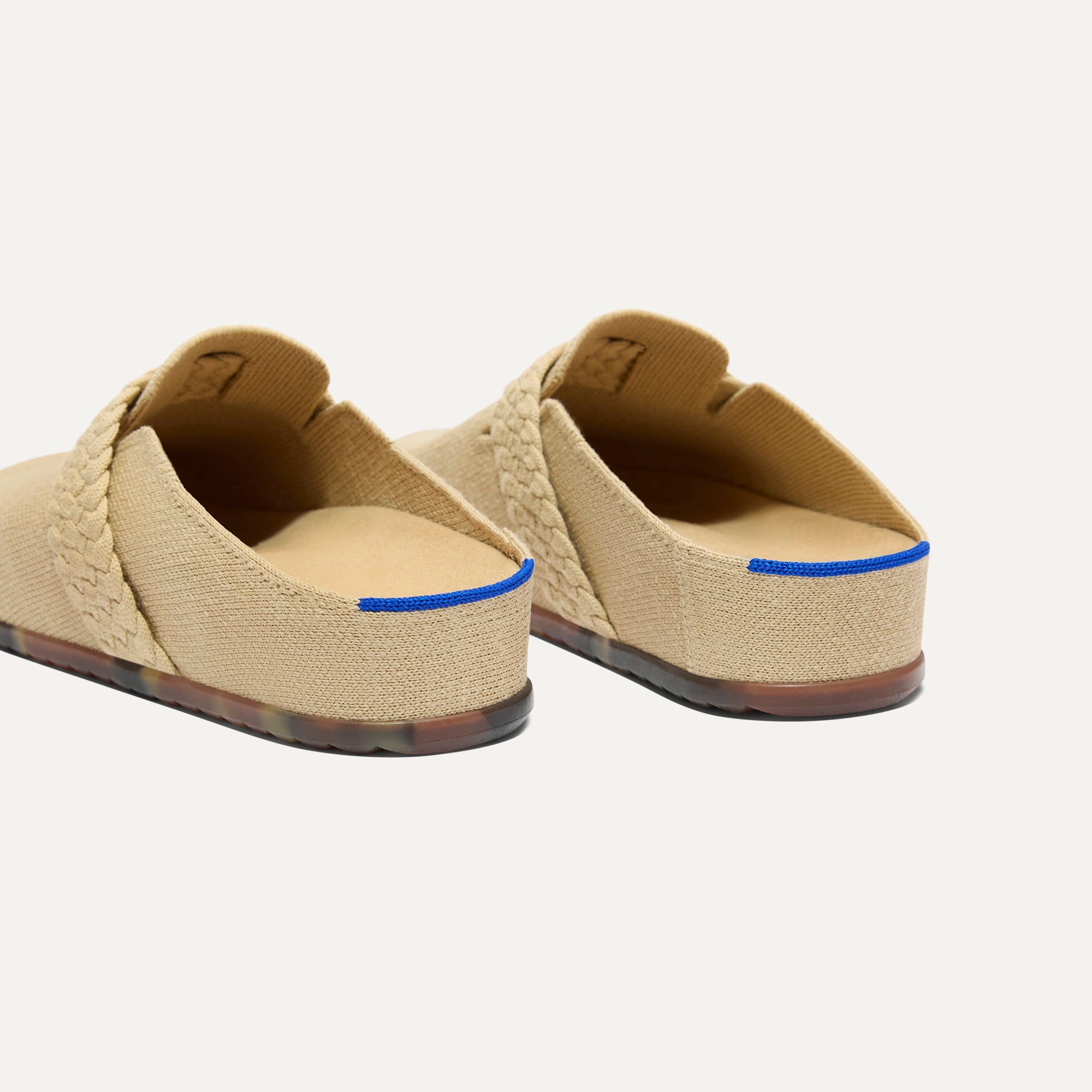 Alternative view of The Braid Clog   Wheat