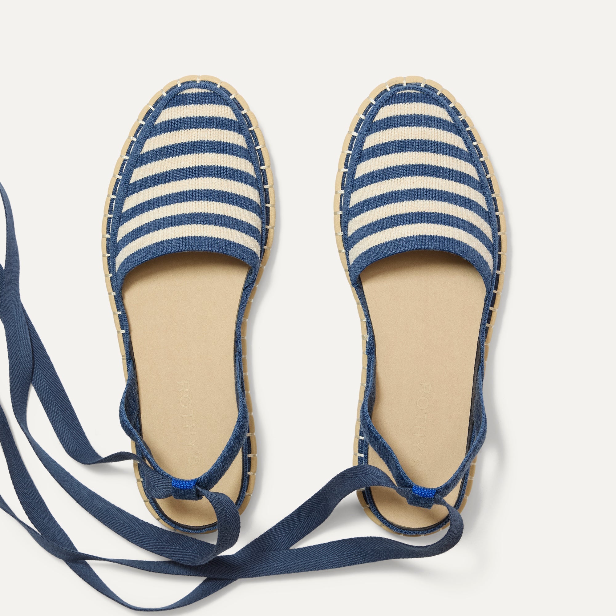The D'Orsay Espadrille   Deep Sea Stripe